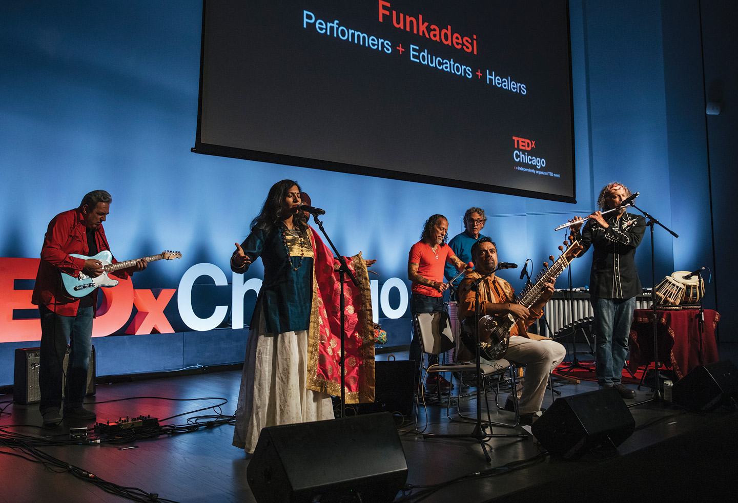 Funkadesi at TedX Chicago